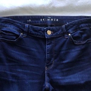 White House Black Market Jeans,Skimmer dark wash Jeans ,Size 8